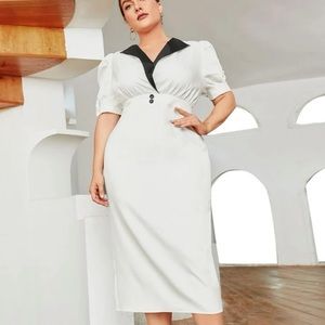 White dress from SHEIN